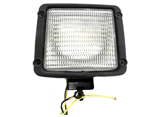WORK LAMP L:10.5mm W:9.5mm clear lens, bulb H3 LED 13SMD 5050 3W