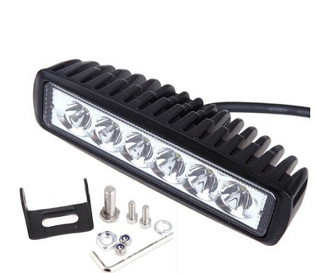 FAROL FAENA 6 LED 10-30V 18W 6.000-6.500K 16 X 4,5CM X FONDO 5,5CM