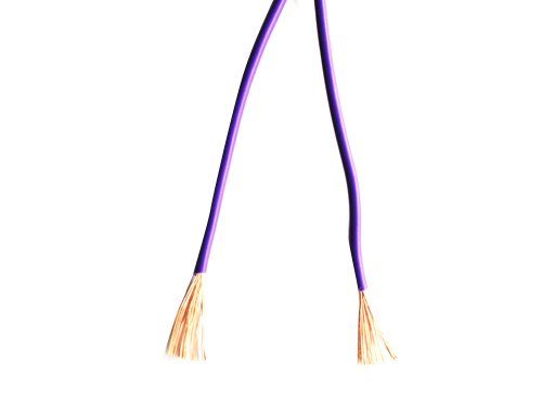 AUTO ELECTRIC WIRE # 16 PURPLE 0.17X16X2.5mm