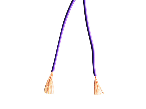 7128 AWG-14 0.25X41X3.6MM INSTALLATION WIRE PURPLE