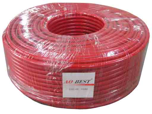 CSC-40R JE72004R 12V OD10.0MM CCA-380X0.28MM BATTERY CABLE RED