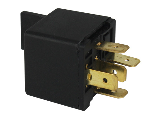 ER803 12V 5P RELAY 30/40AMP CON RESISTENCIA
