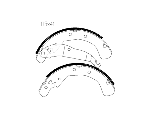 S-751 CHEVROLET TOR 4PCS SET