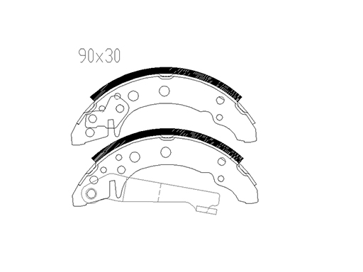 S-559 VW GOLF JETTA 4PCS SET